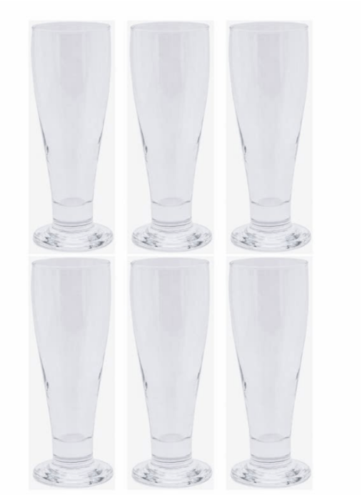 Roxx Pilsner Juice Glasses Lagoon Tumbler Set of 6 Pieces 315 ML - Image 3